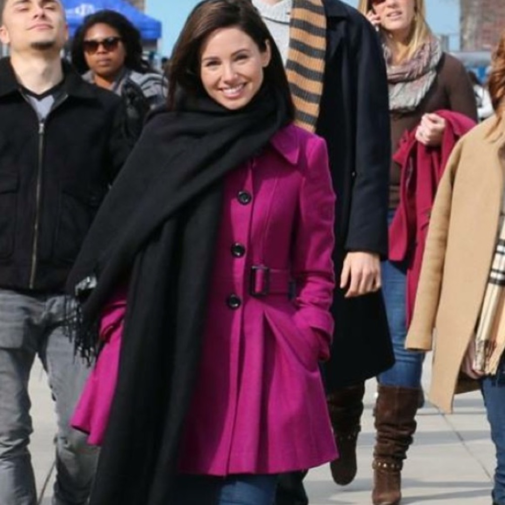 Victoria's Secret belted peacoat size 4